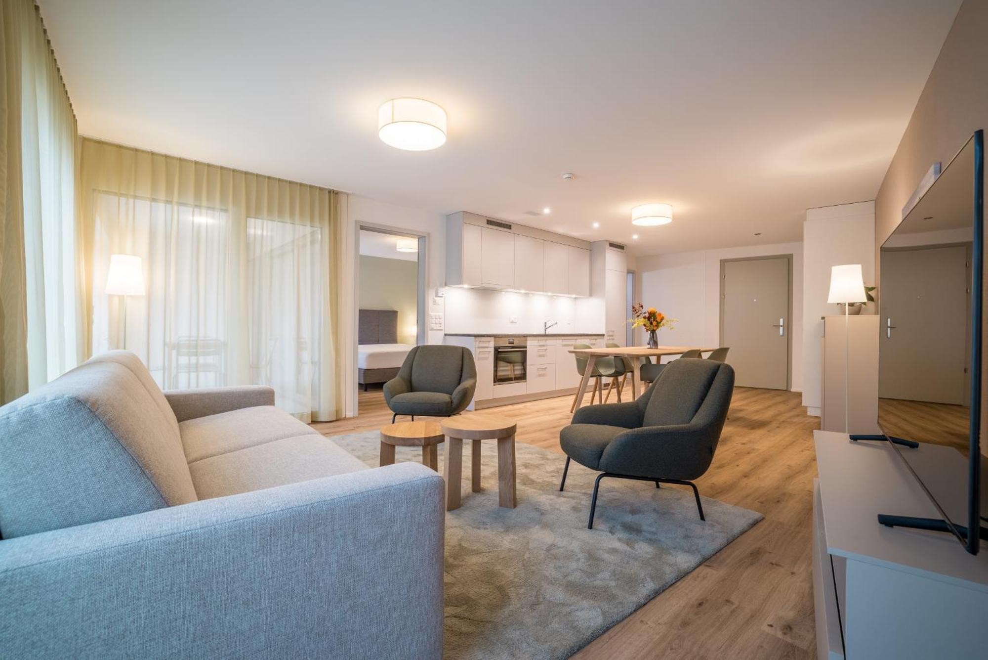 Modern City Apartments 인터라켄 객실 사진