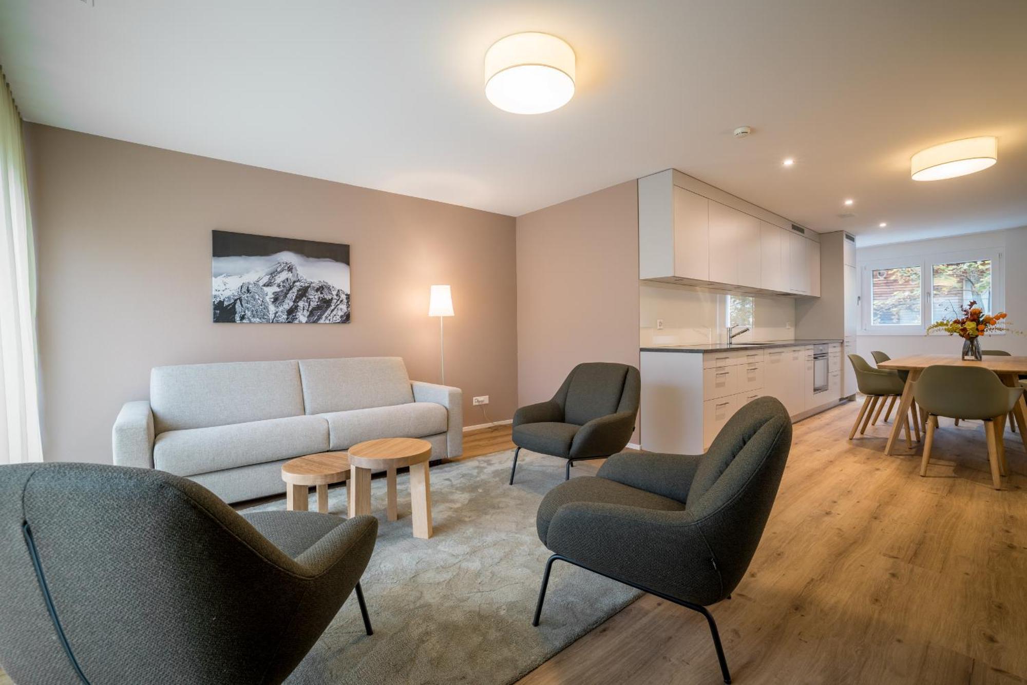 Modern City Apartments 인터라켄 객실 사진